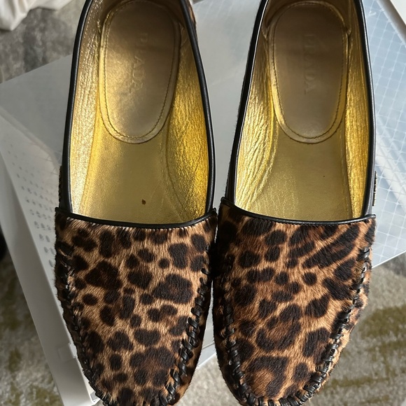 Prada Pony Flats size 40 1/2 - Picture 7 of 8